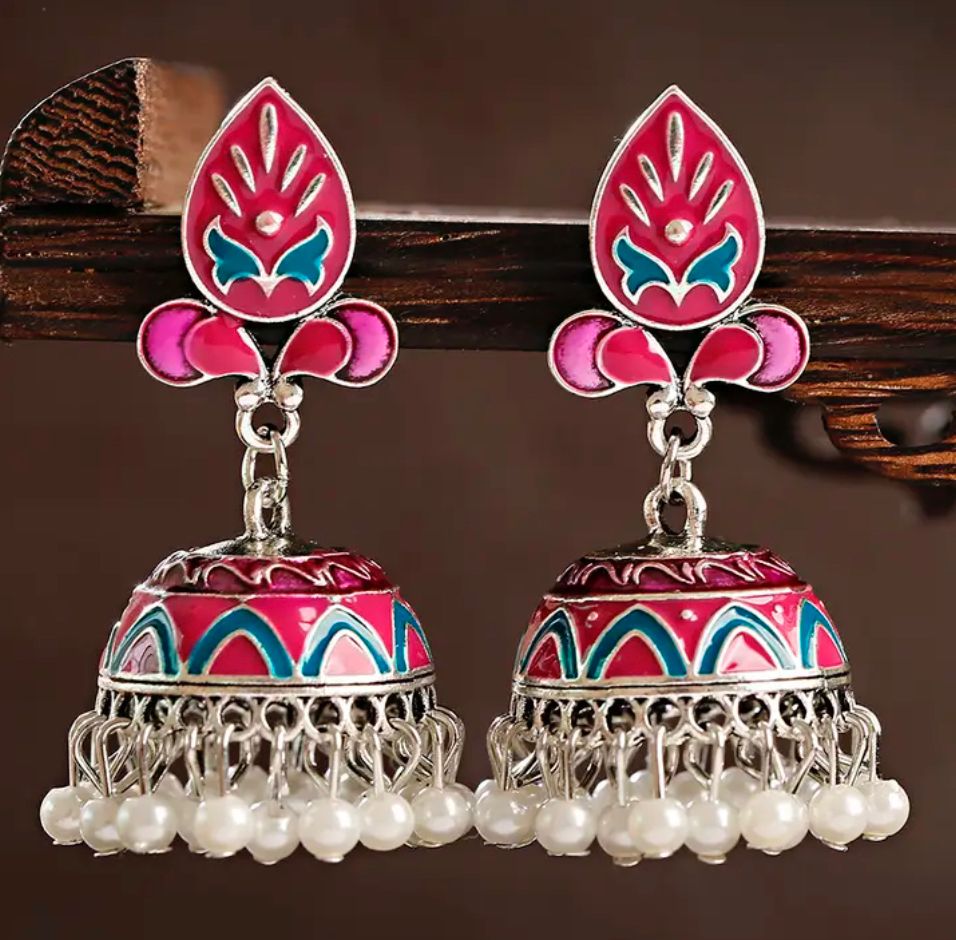 Ezah Earrings Pink