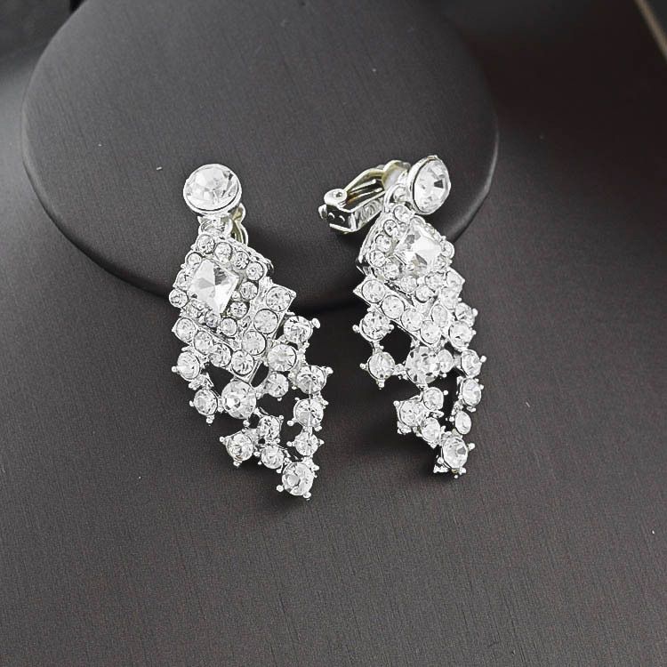 Eternal Radiance Diamond Drop Earrings