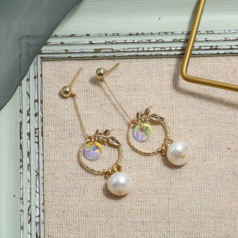 Pearl Long Earrings